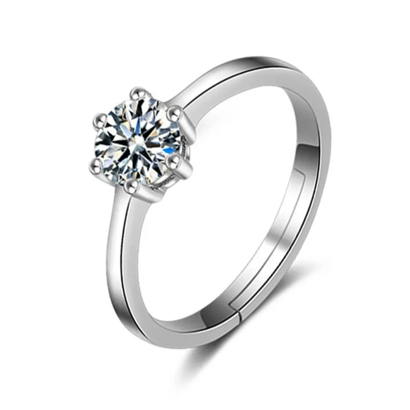 2 шт обручальные ювелирные изделия кольцо со стразами для мужчин и женщин