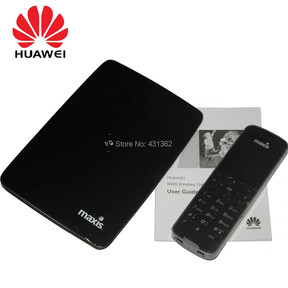 Роутер Huawei B686 21 6 Мбит/с 3G CPE домашний Wi Fi модем с поддержкой DECT цифровой голос|3G/4G