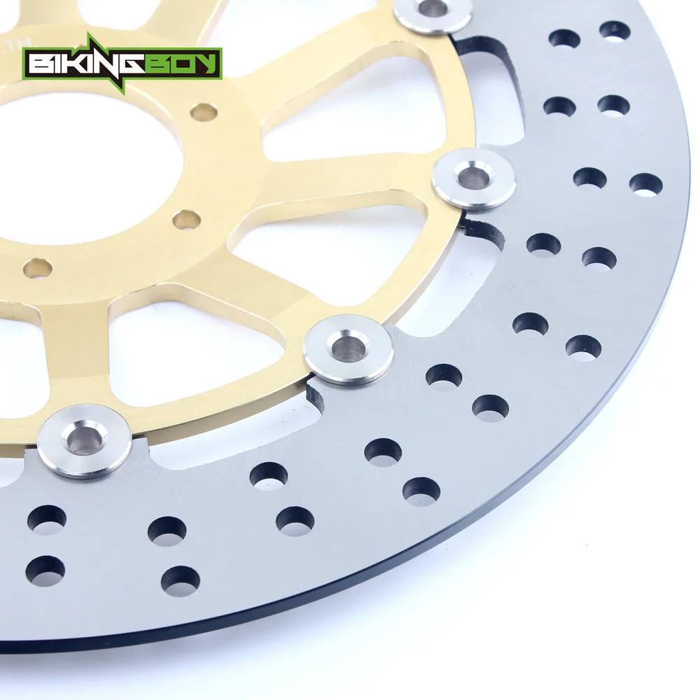 BIKINGBOY передние тормозные диски роторы колодки для HONDA CBR 600 F 1995 1996 1997 1998 CBR600 SuperSport F3