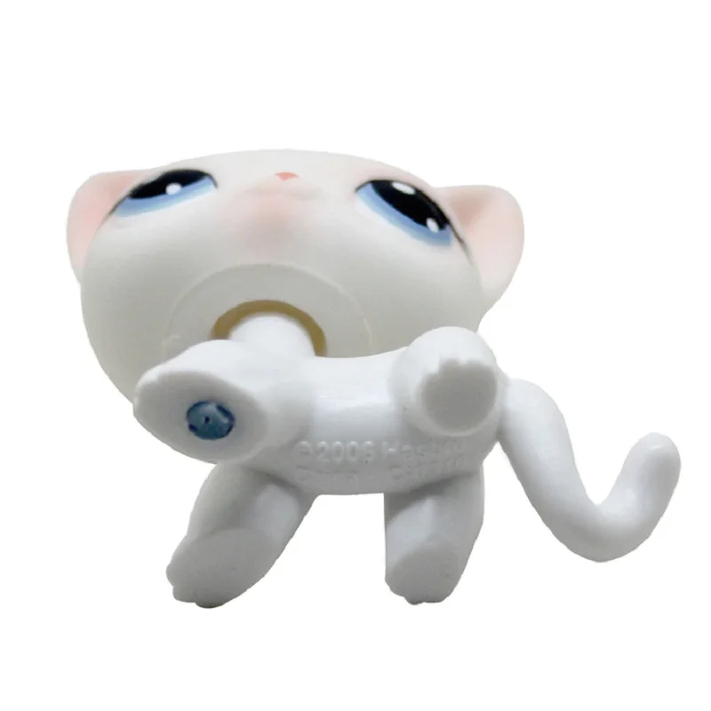 Pet Shop Lps игрушки кошка стоящая редкая маленькая собака колли кокер спаниель Great Dane такса Короткий волос котенок Рождественский подарок