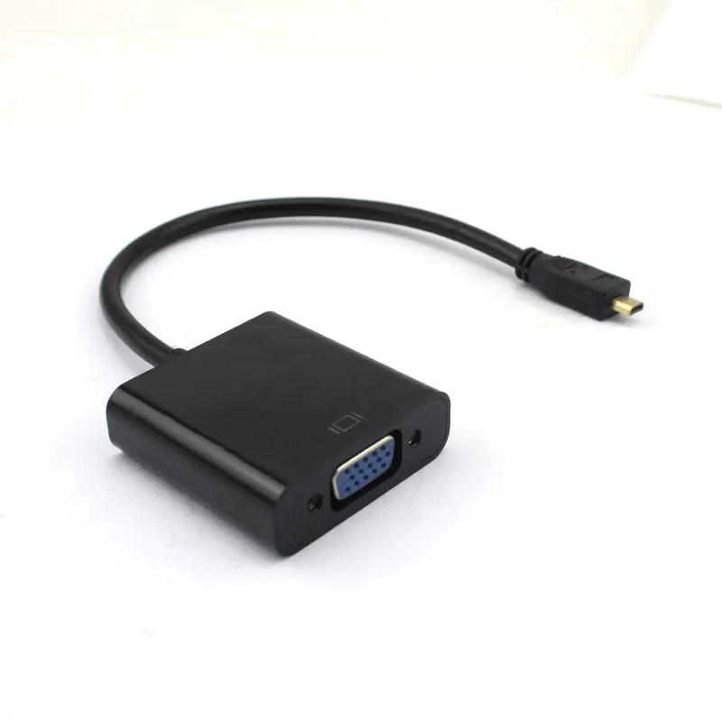 Преобразователь Micro HDMI VGA для проектора Lenovo yoga2 11 13|vga converter|to vgamicro to micro |