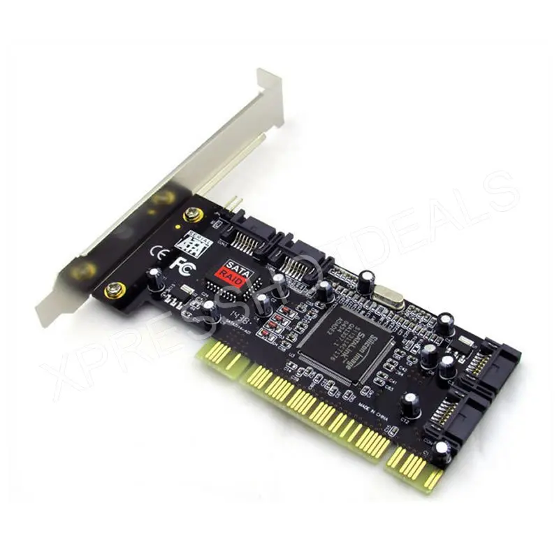 Внутренние порты PCI SATA карта RAID контроллера К 4 порта PCI|sata pci|4 port sata pcipci to |