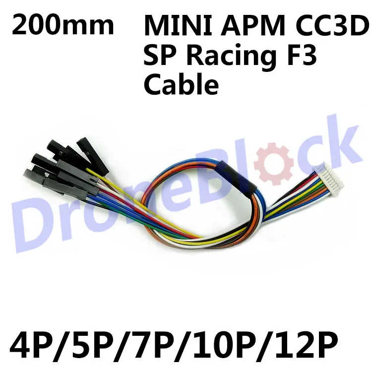 10 шт. мини кабель APM CC3D skyline32 SP Racing F3 (кабель JST SH1.0) 200 мм|racing f3|sp racing f3sp |