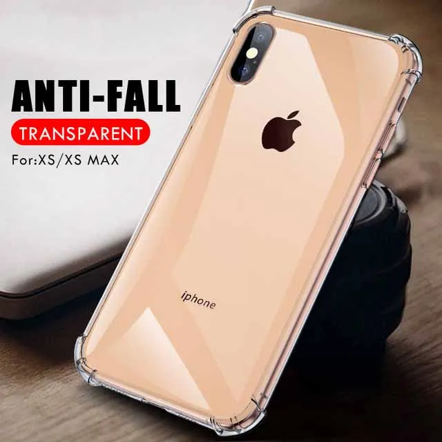 Противоударные чехлы для iPhone XS 11 12 Pro MAX Mini XR X 7 8 Plus 6 6s SE 2020 с подушкой