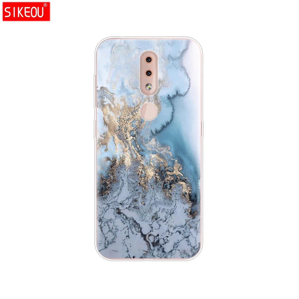 12096 Для Nokia 4,2 чехол задняя крышка силиконовый бампер для Nokia 4,2 TA-1157 TA-1150 TA-1133 TA-1149 TA-1152 etui ударопрочный чехол с цветами - Цвет: 12096