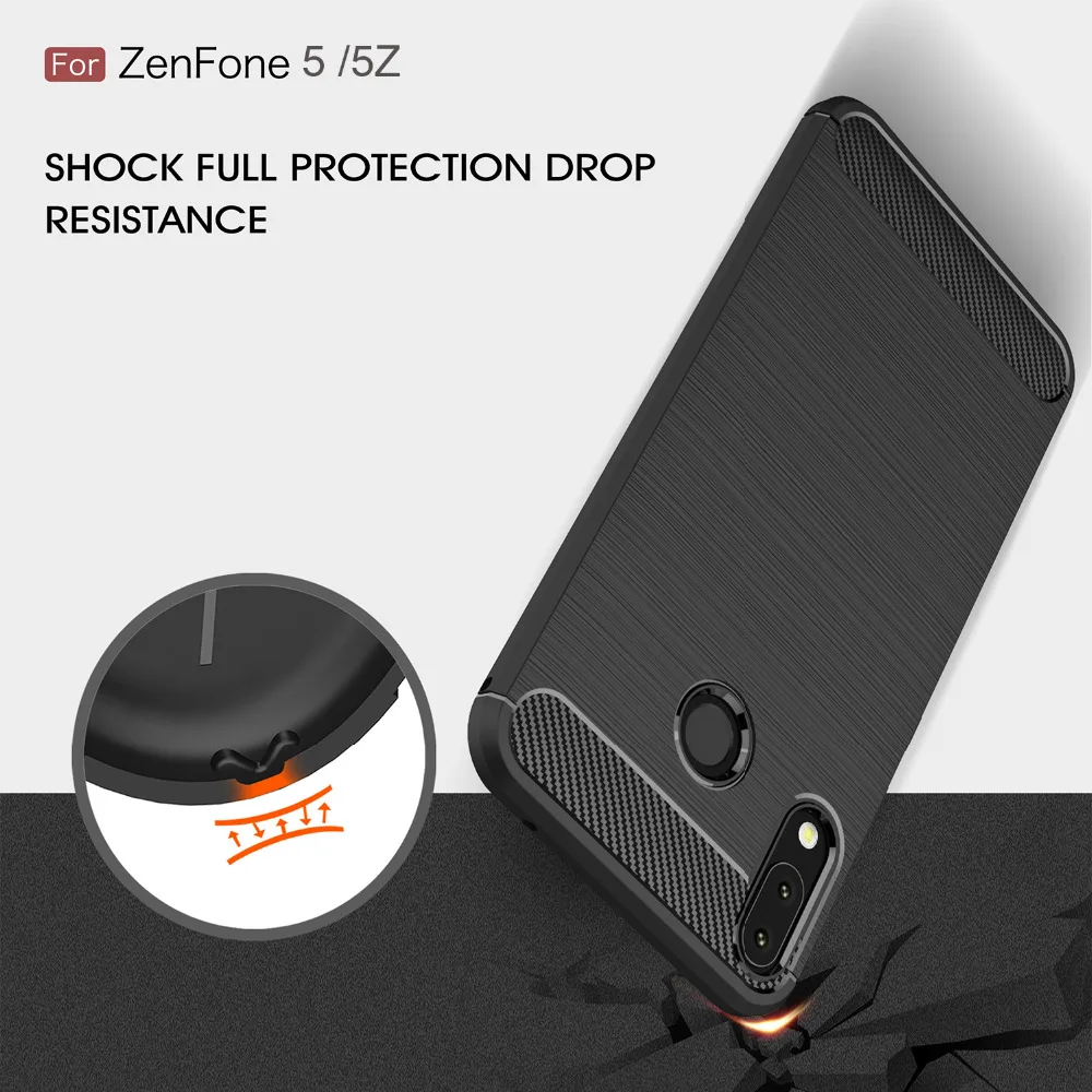 Мягкий чехол для телефона Asus Zenfone 5 ZE620KL ze 620kl 6 2 дюйма противоударный матовый Для 5Z
