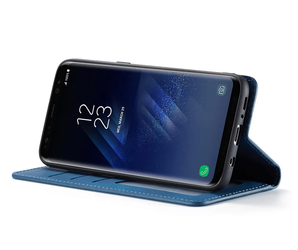 Чехол-книжка для samsung Galaxy S8 Plus, магнитный чехол для телефона, чехол для samsung S8, кожаный чехол-бумажник для samsung S 8 Plus, чехол