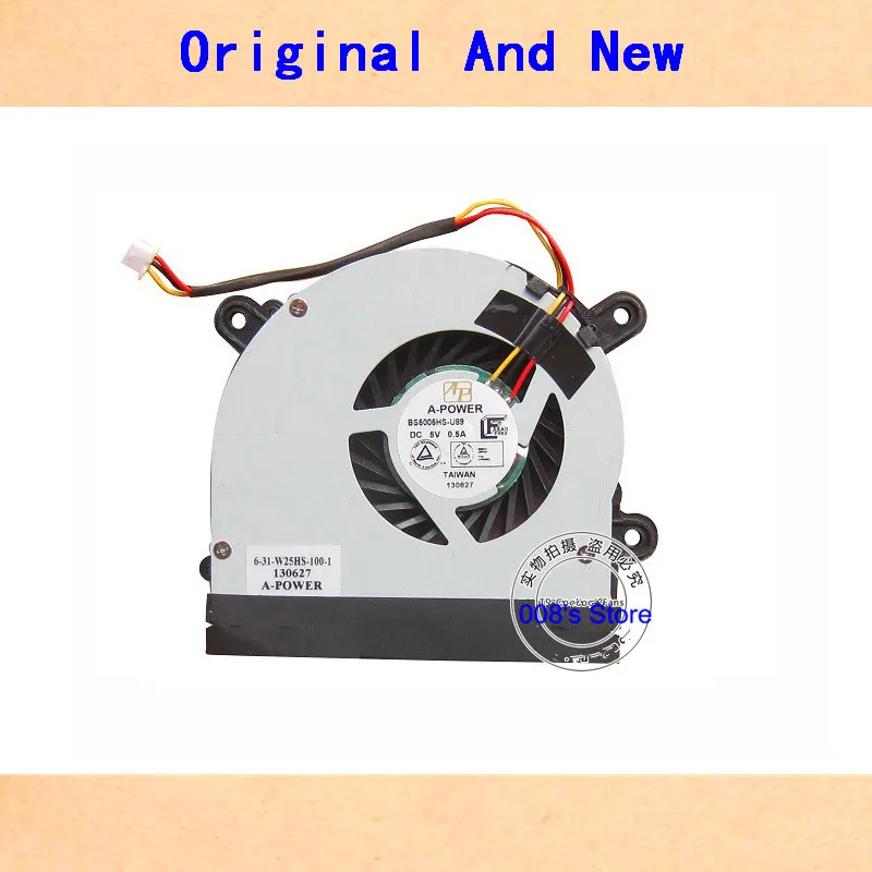 Новый Процессор охлаждающий вентилятор Cooler для MSI S6000 X600 CLEVO 7872 C4500 W550SU W540EU A POWER