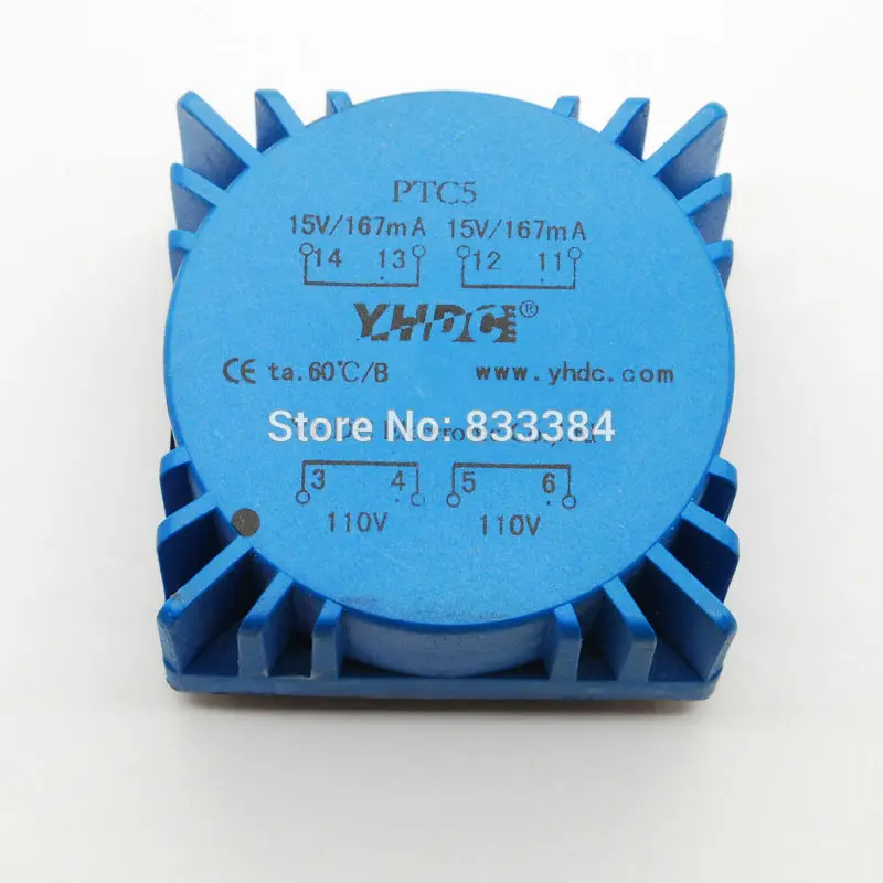 5 ва тороидальные трансформаторы аудио трансформатор двойной 110 В 50/60 Гц Выход 15