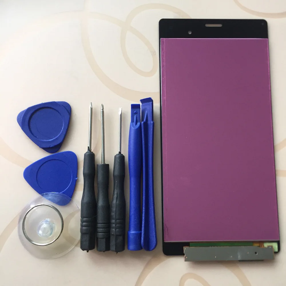 Сенсорный экран для Sony Xperia Z3 D6603 D6643 D6653 дигитайзер сенсорной панели стекло + ЖК