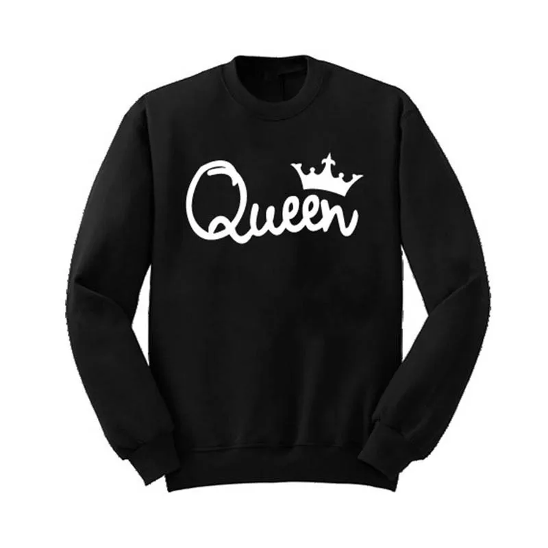 2018 Новинка обувь для костюмированных вечеринок в стиле King queen Пара Толстовка с