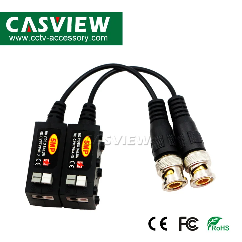 5MP/4MP/3MP/1080P AHD CVI TVI CVBS Пассивное Видео устройство одноканальное для HD CCTV камеры