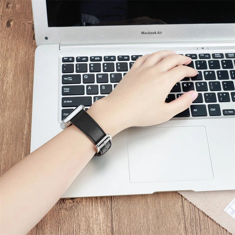 Laforuta ремешок ручной работы для Apple Watch серии 4 40 мм 44 iWatch из натуральной кожи 42 38