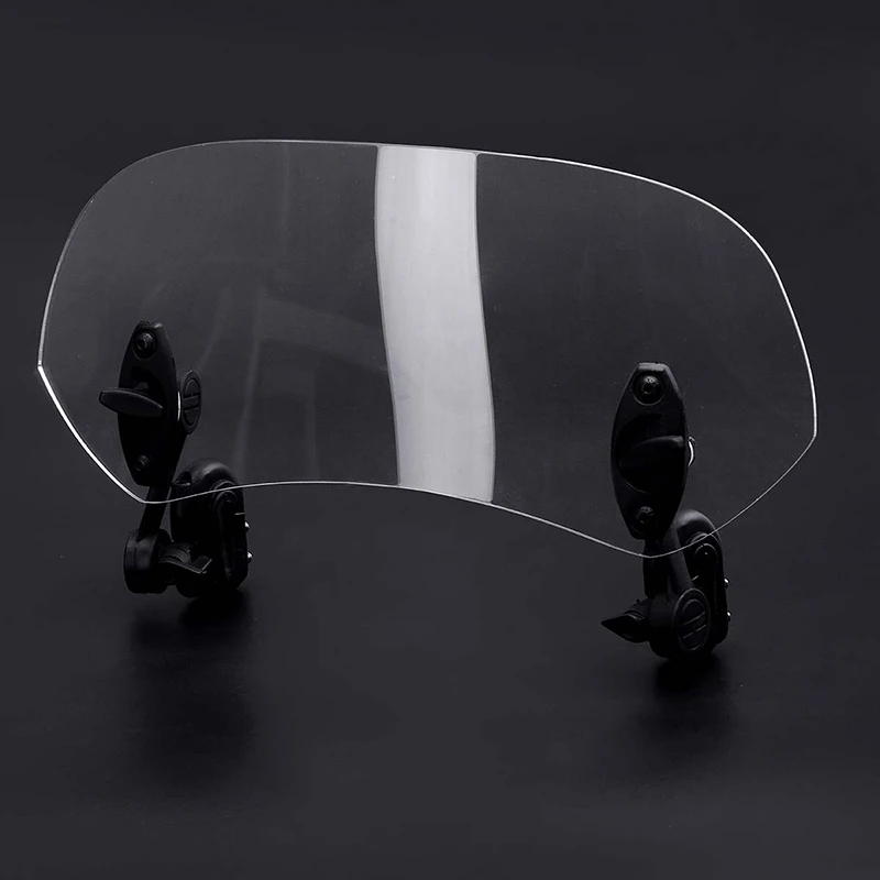 Регулируемый зажим на лобовое стекло спойлер ветровой дефлектор для мотоцикла