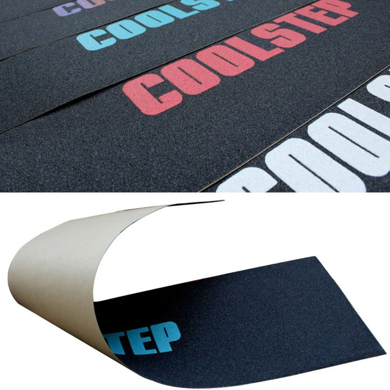 Скейтборд электрический скутер Griptape наклейки нескользящий скейтборд грубая
