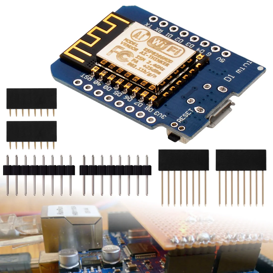 ESP8266 мини NodeMcu Lus WiFi беспроводной модуль сетевая макетная карта|Панель| |