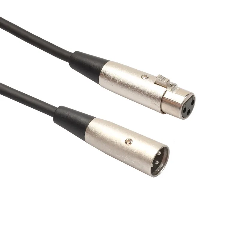 Кабель XLR папа-мама M/F аудио кабель для микрофона миксер 1 м 8 3 5 6 10 |