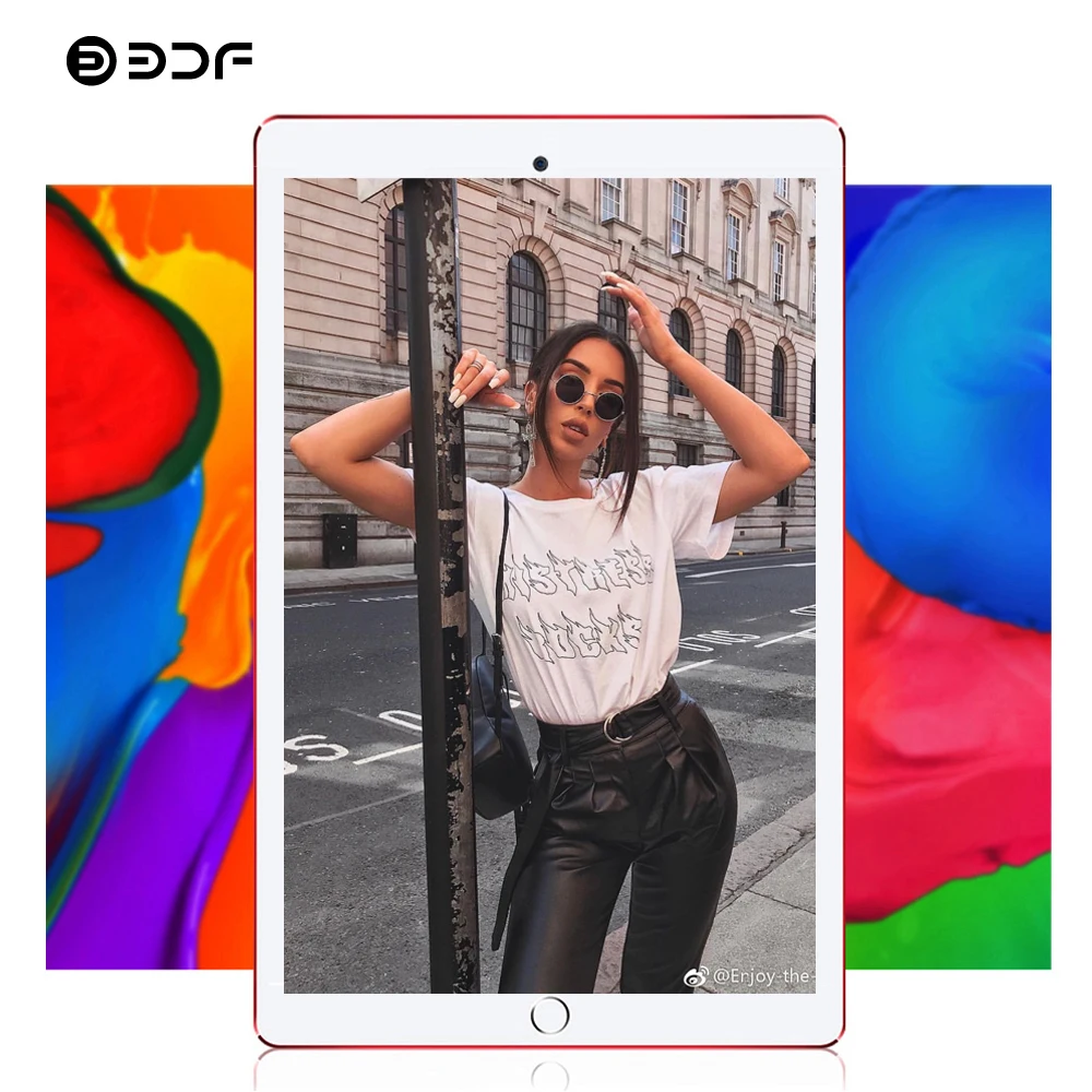 BDF 10 дюймовый планшетный ПК 2 ГБ/32 ГБ Android 9 0 IPS 1280*800 Восьмиядерный планшет телефон 4G