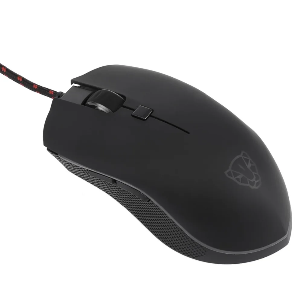 Новое поступление Motospeed V40 4000 dpi 6 кнопок дышащая светодиодный Проводная оптическая игровая мышь Rato com fio Mause для геймера