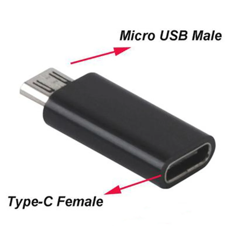 Переходник конвертер с разъемами типа C Мама на Micro USB папа для Samsung и