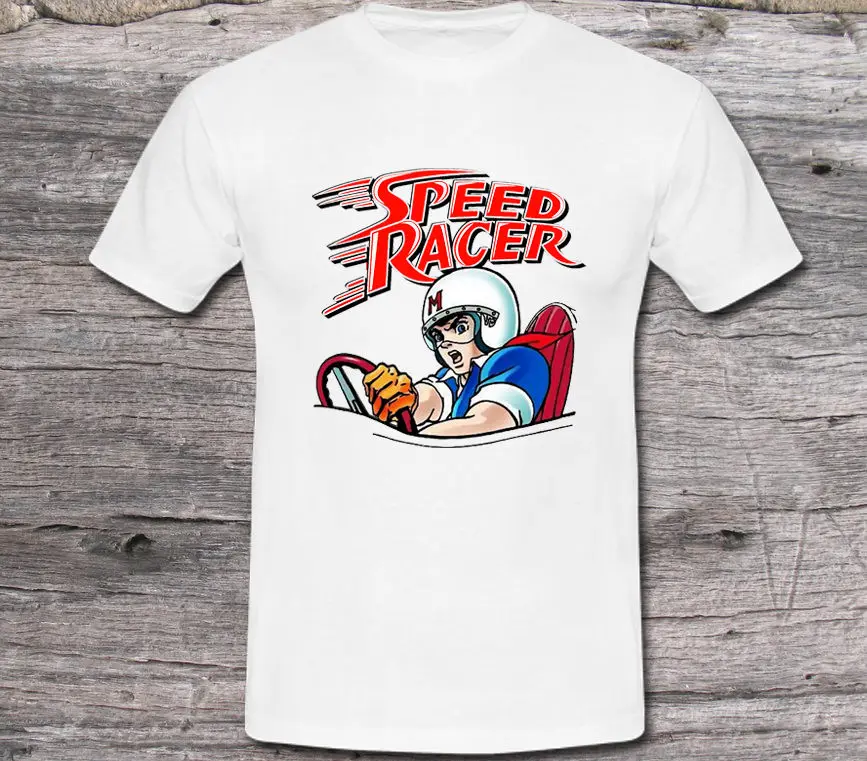 Gildan speed Racer винтажная Мужская футболка с героями мультфильмов Размеры S to XXL|men