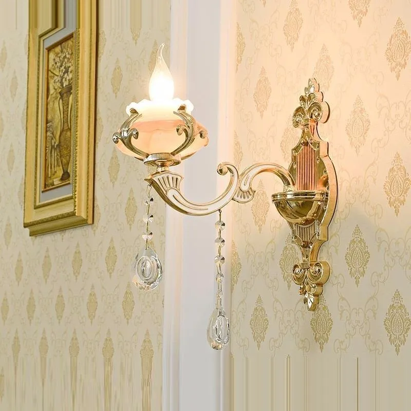 Candeeiro Parede Фреска Interieur Lampara De Pared Хрустальная аппликация Murale светильник для дома