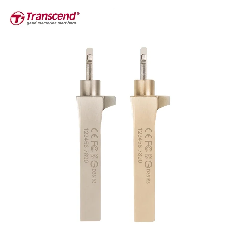 Transcend JetDrive Go 500 Lightning USB 3 1 0 флэш-накопитель 64 ГБ для iPhone7/7 P/6/6s/iPad металлический