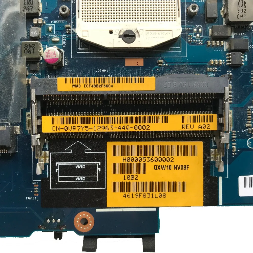 SZWXZY отлично подходит для материнской платы ноутбука Dell E5530 CN 0VR7Y5 VR7Y5 LA 7902P 100%