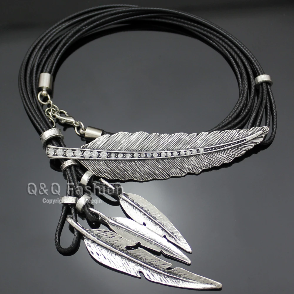 Винтажные позолоченные и серебряные индийские Подвески с большими листьями