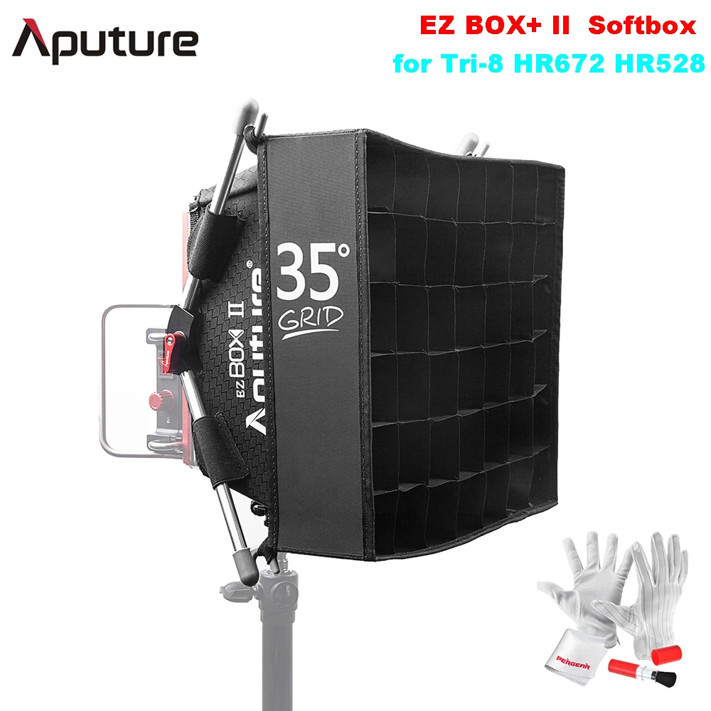 Aputure EZ BOX + II рассеиватель софтбокса с рукояткой для Amaran Must have Companion Tri 8 HR672 HR528 серия