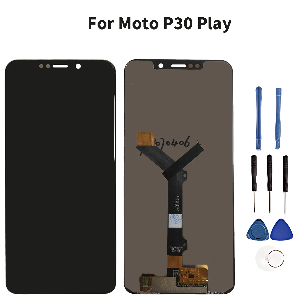 5 9 &quotдюймовый ЖК дисплей для Motorola Moto One/P30 Play сенсорный экран дигитайзер Запасные