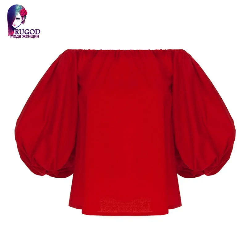 Blusas Новинка лета 2019 стильные женские блузки размера плюс с открытыми плечами
