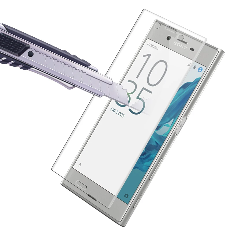 JGKK для sony Xperial XZ2 Премиум 3D изогнутые с полным охватом спереди Экран протектор XZ 2