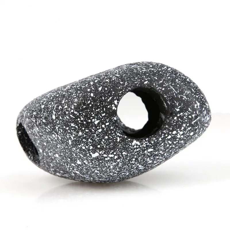 Забавный керамический тент для аквариума 1 шт. камень многофункциональный Cichlid 2