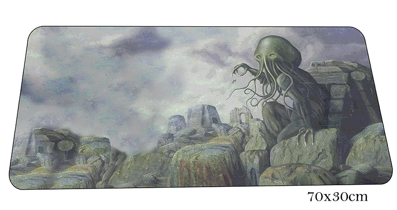 Size 700x300X2MM Коврик для мыши cthulhu, компьютерный геймер, коврик для мыши 700x300X2 мм,, коврик для мыши, эргономичный гаджет, большие настольные коврики - Цвет: Size 700x300X2MM