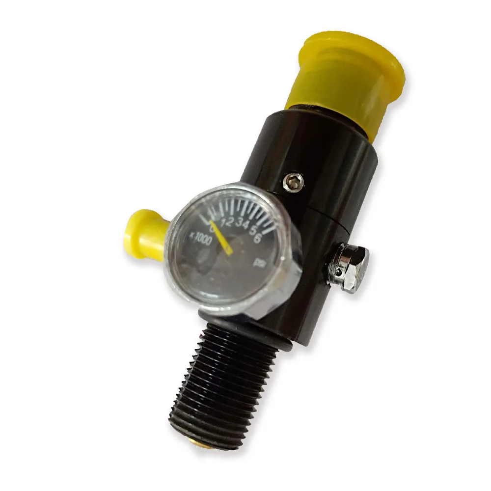 AC961 PCP регулятор Пейнтбол страйкбол HPA бак Регулятор клапан M18* 1,5 резьба 4500psi 1500psi/1800psi/2200psi Выходное давление