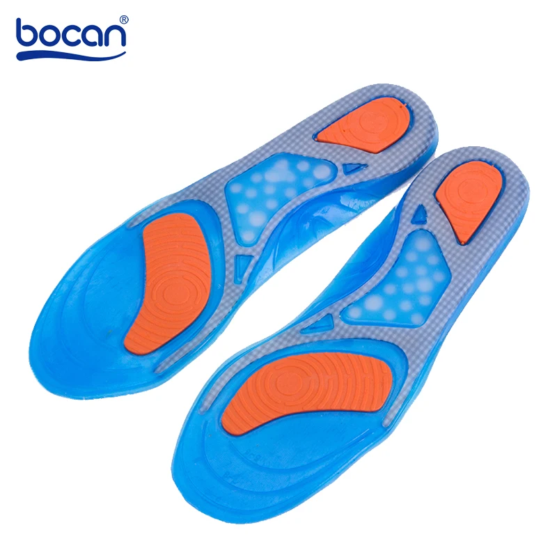 Bocan heat insoles gel winter thick velvet warm insoles imitation wool insoles comfortable thermal insoles