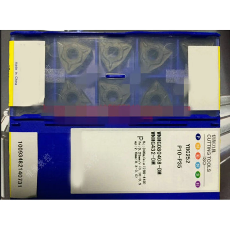 

10pcs WNMG080408-DM WNMG432-DM YBC252 P10-P35