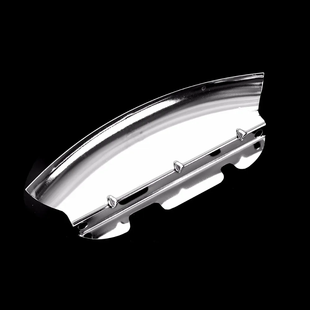 Фото Хромовая Нижняя трехместная ветровая дефлектор дерева для Harley Touring Electra Street Glide FLH/T FLHX 2014 2015 2016 2017 2018 2019 2020 №4