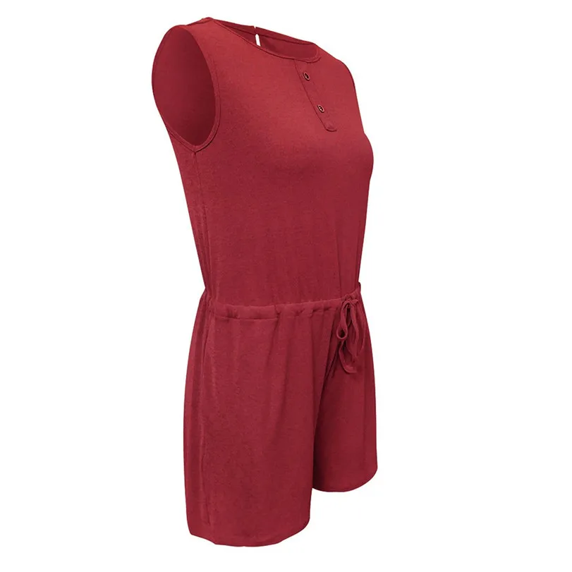 Женский Повседневный цельный комбинезон летние облегающие комбинезоны вечерние