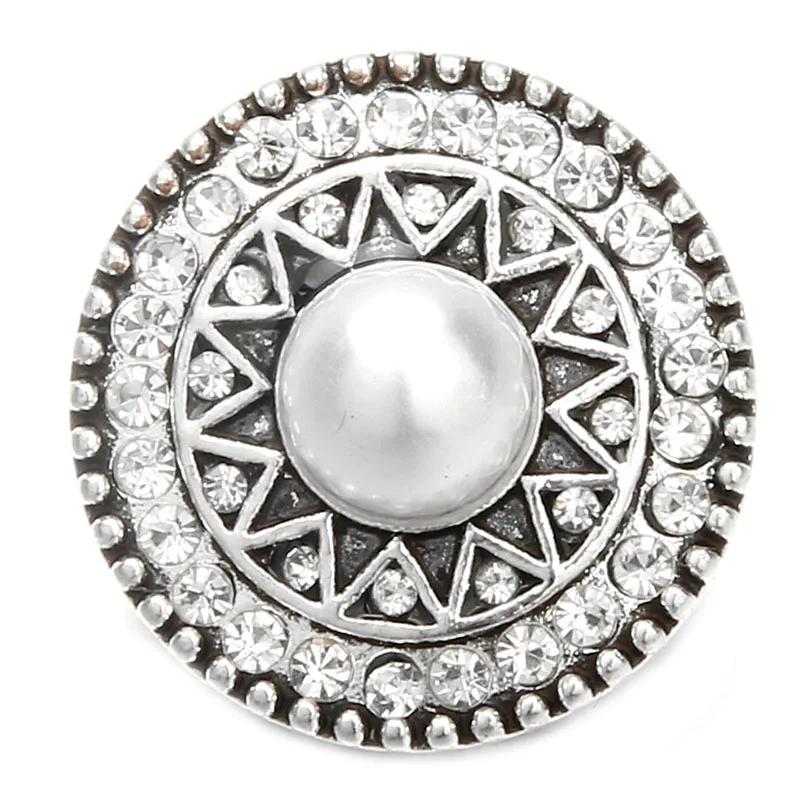 

10 шт./лот новые золотые кнопки ювелирные изделия Стразы хрустальные бусины цветы металлические кнопки для 18 мм браслета Любовь ювелирные из...