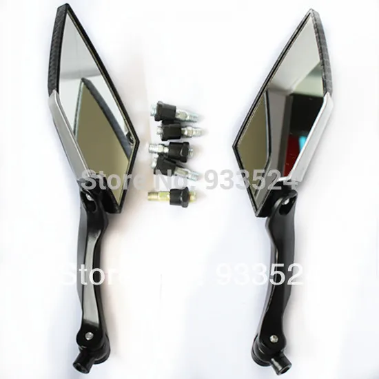 Черные пользовательские боковые зеркала для Kawasaki Honda Vulcan 750 1500 16001700 Drifter Nomad CB CBR600
