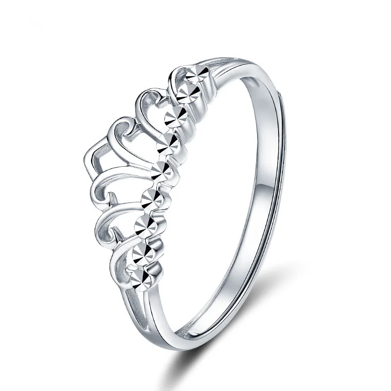Женское кольцо из белого золота (AU750) 18 К|ring design|ring 18kring ring |