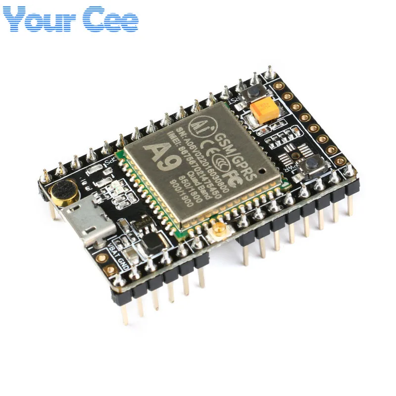 Модуль GPRS GSM A9 Core Board макетная плата SMS голос беспроводная передача данных IOT|development