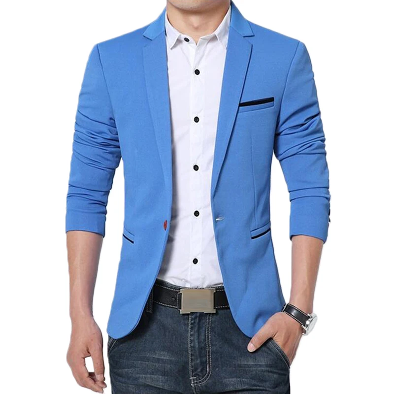 Блейзер мужская повседневная Slim Fit пиджаки Мужская мода корейский TERNO masculino костюмы с блейзером Abrigo HOMBRE роскошные весна-осень Куртки