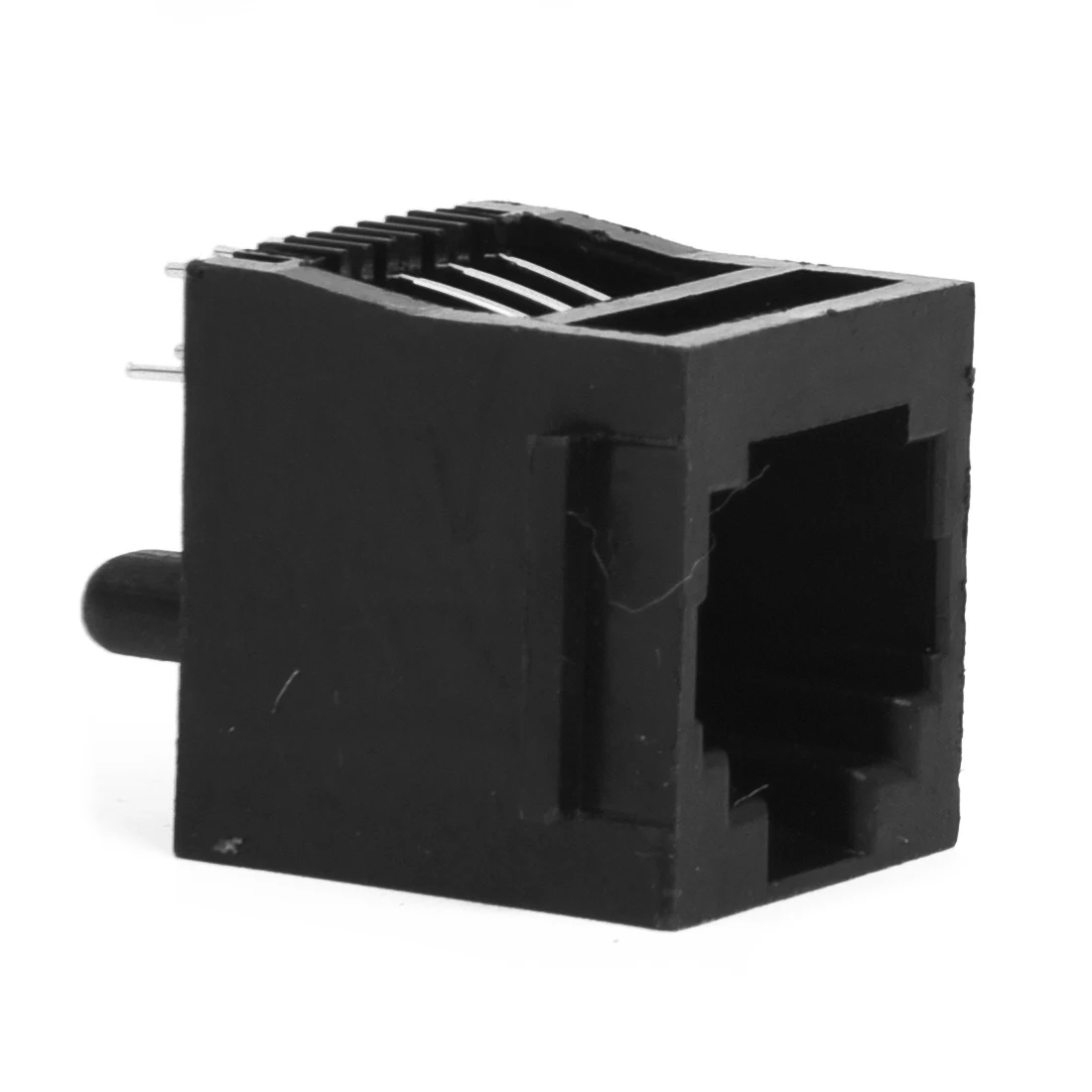 Новый 30 шт. неэкранированный RJ45 8P8C сетевой модульный разъем PCB разъемы черный |