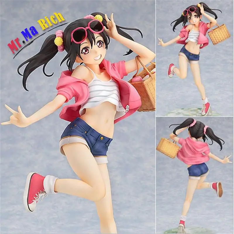 Люблю жить! Yazawa Nico Picnic Girl Ver. 1/8 весы Juguetes сексуальная фигурка ПВХ Коллекционная