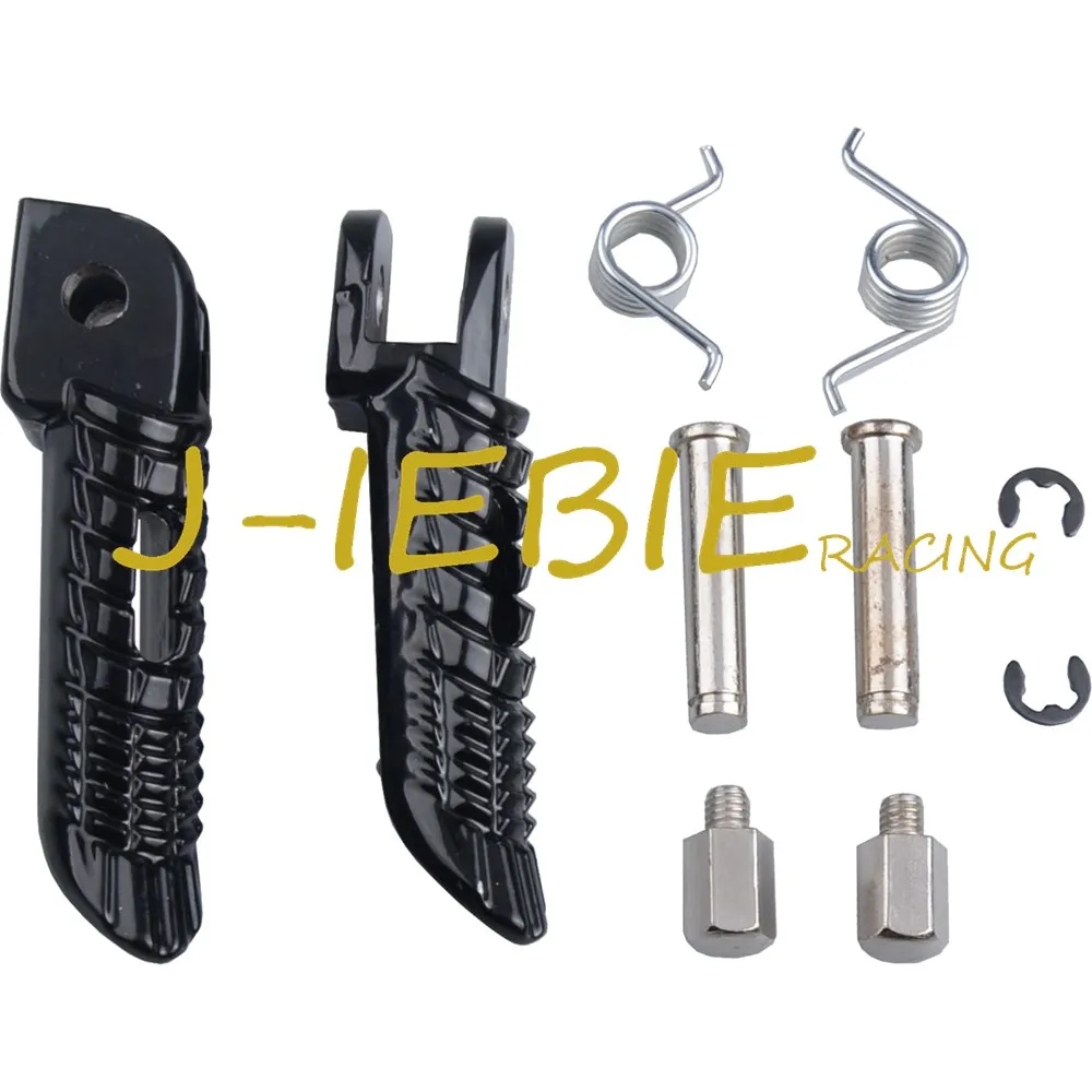 

Черная передняя подставка для ног для Suzuki GSXR 1000 GSXR1000 GSXR 600/750 GSXR600 GSXR750 2001-2014