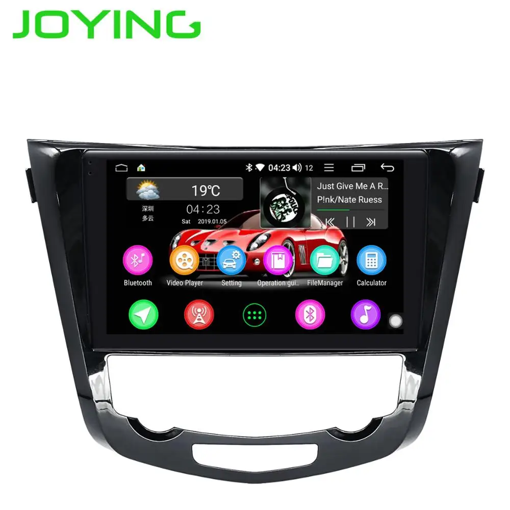 10 1 &quot2 ГБ + 32 Android 8 Автомагнитола стерео для Nissan X-Trail 2014 головное устройство gps