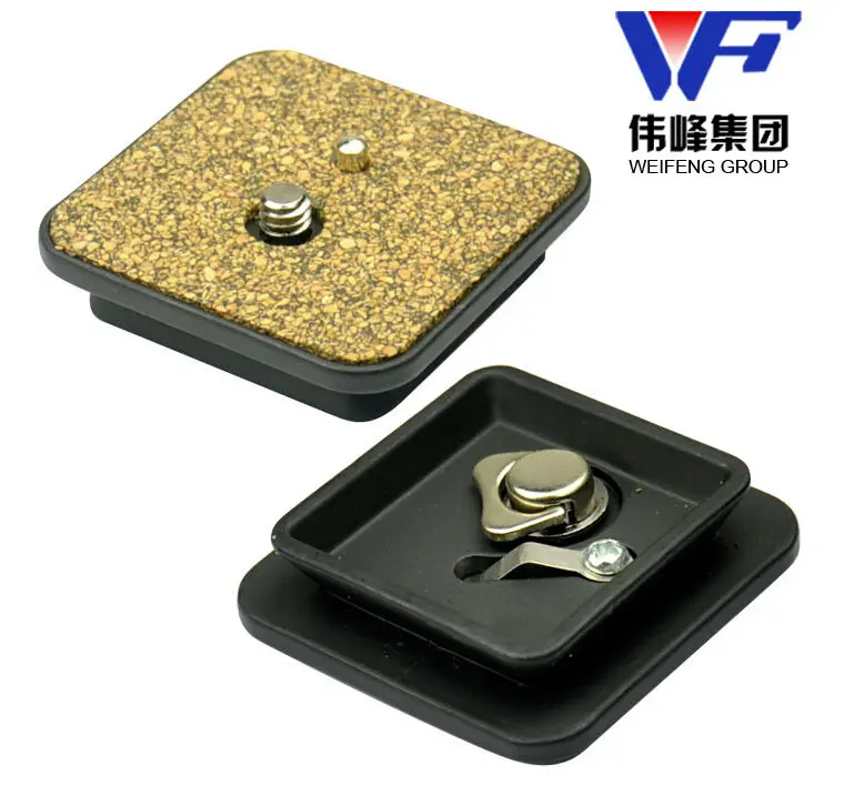 

Photography Fancier metal weifeng wf 6663A 6663 Quick Release Plate for Weifeng Tripod